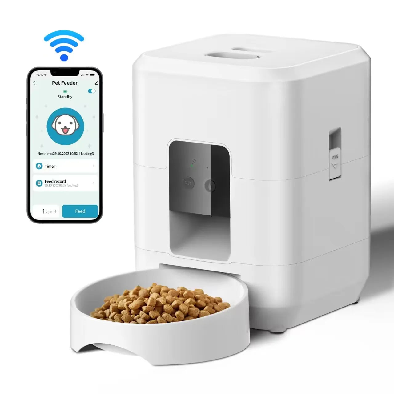 Premium Automatic Pet Feeder for Cats and Dogs